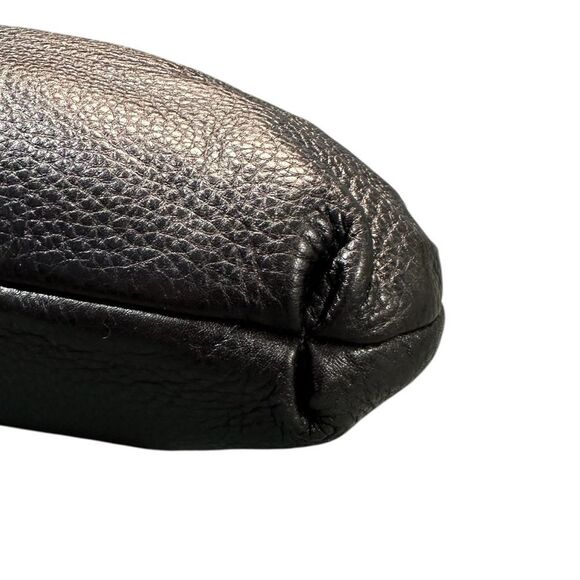 Coach F19265 Black Pebbled Leather Crossbody - Picture 10 of 15